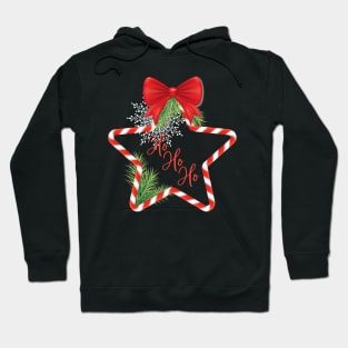 Candy Cane Star Hoodie